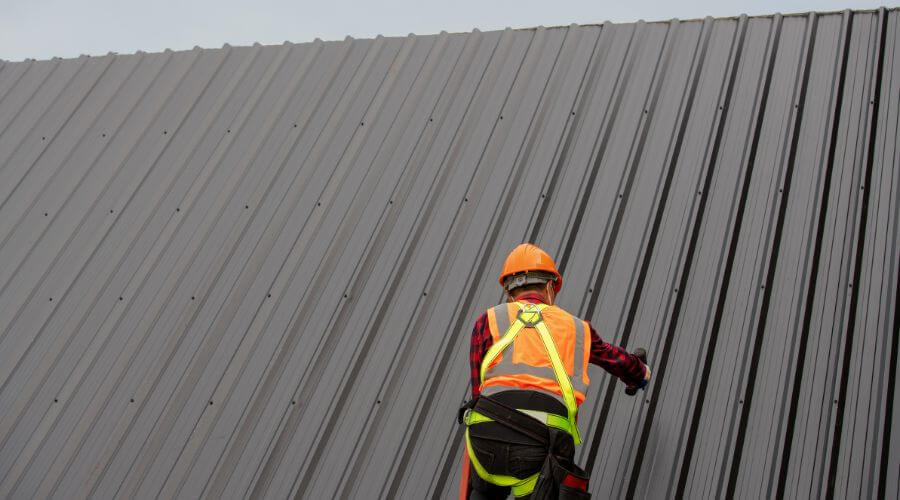 Professional metal roof installation services in Lone Rock, IA